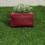 কোডঃBA11r;  Stylish Lock bag [Red] - Image 3
