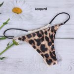 Thin strap thong Panty -Print