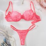 কোডঃ bbp39; Transparent Hollow-out Lingerie