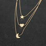 Star moon Love necklace - Image 2