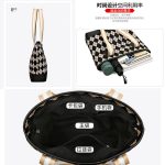 কোডঃ 2CB0;  Versatile canvas bag (Black diamond) - Image 4