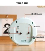কোড:TC3g, Desktop Mini Alarm Clock - Image 5